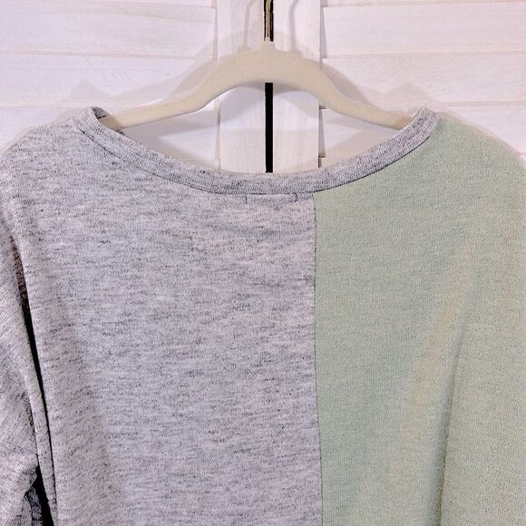 Slouchy Oversized Sweater Size Large Color Block Sweater * - Picture 11 of 11